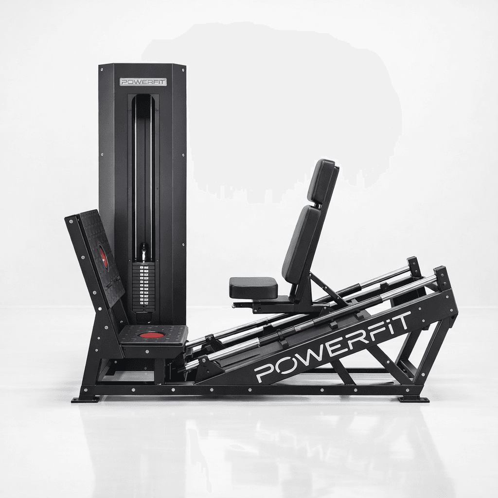 LEG HORIZONTAL COM CARGA 100KG - Equipamento de academia profissional