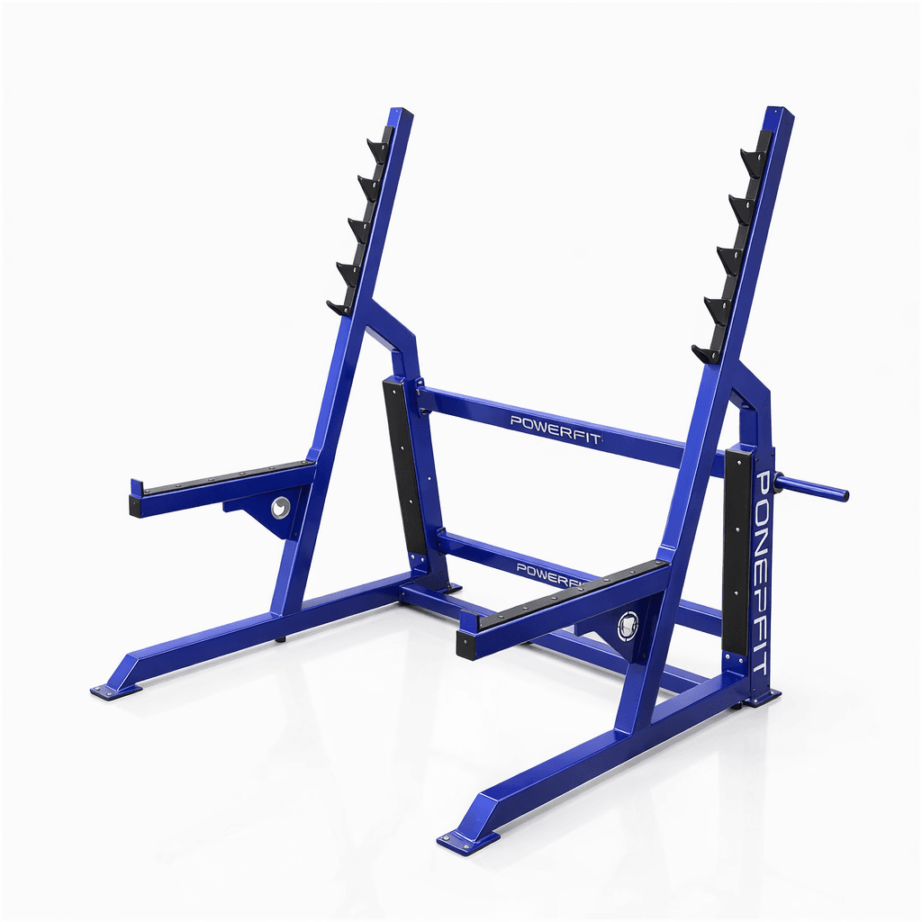 SUPORTE P/ AGACHAMENTO - Equipamento de academia profissional