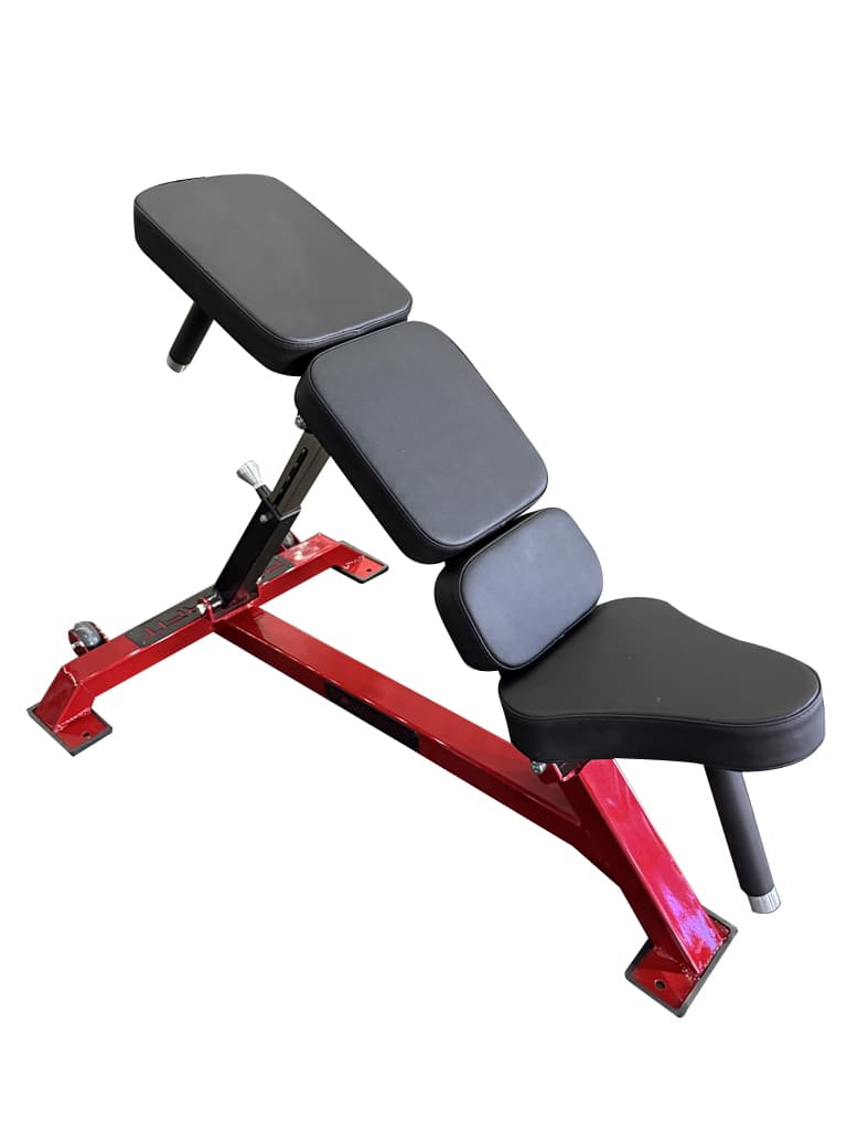 BANQUETA CURVADA - Equipamento de academia profissional